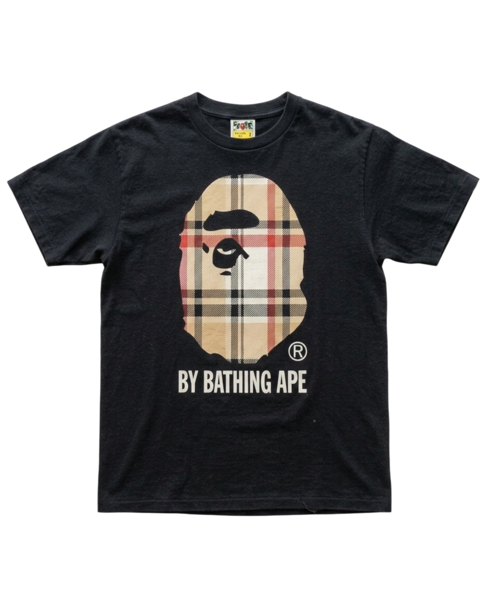 Bape x Burberry  T-shirt Black