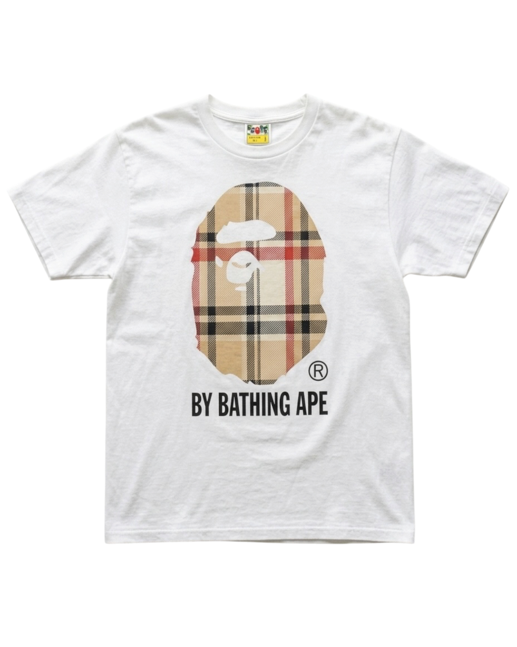 Bape x Burberry T-shirt White