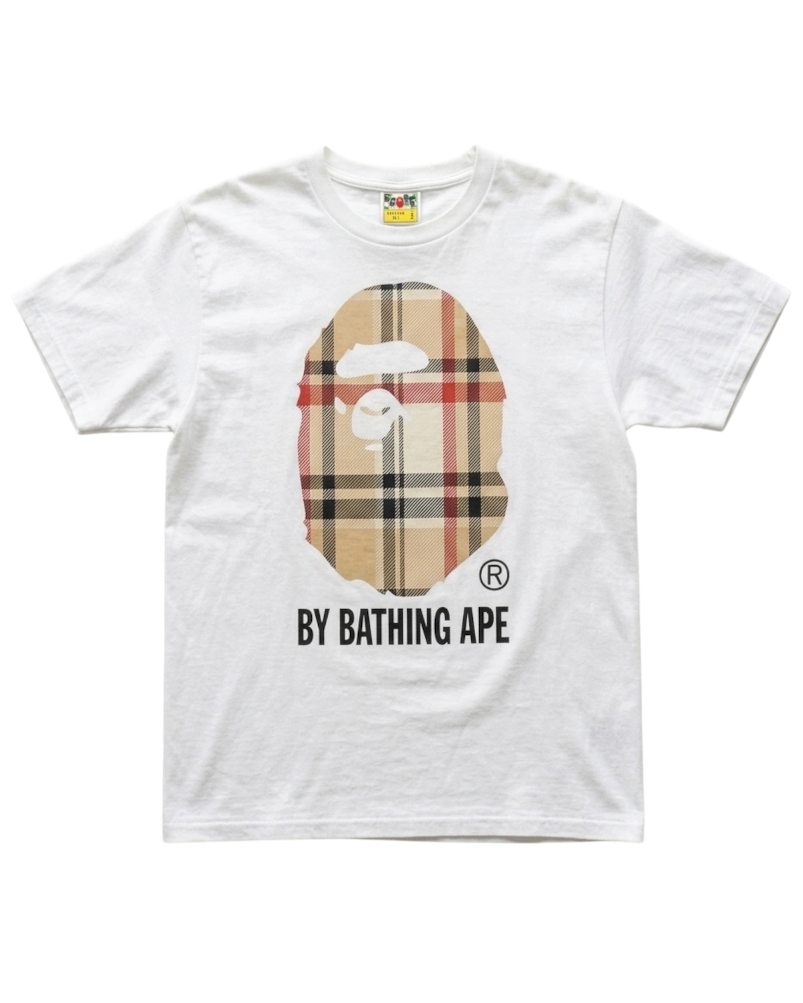 Bape x Burberry T-shirt White